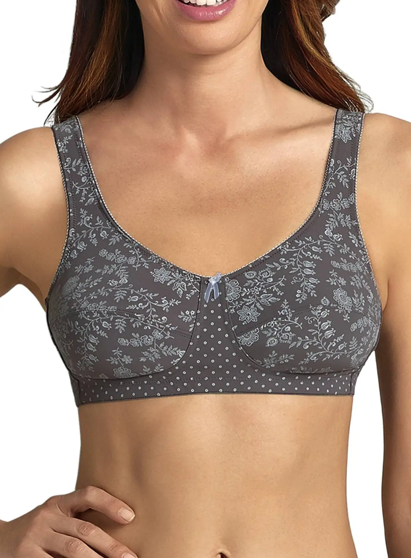 5778X Silikon Meme Protez Sütyeni (GRİ)