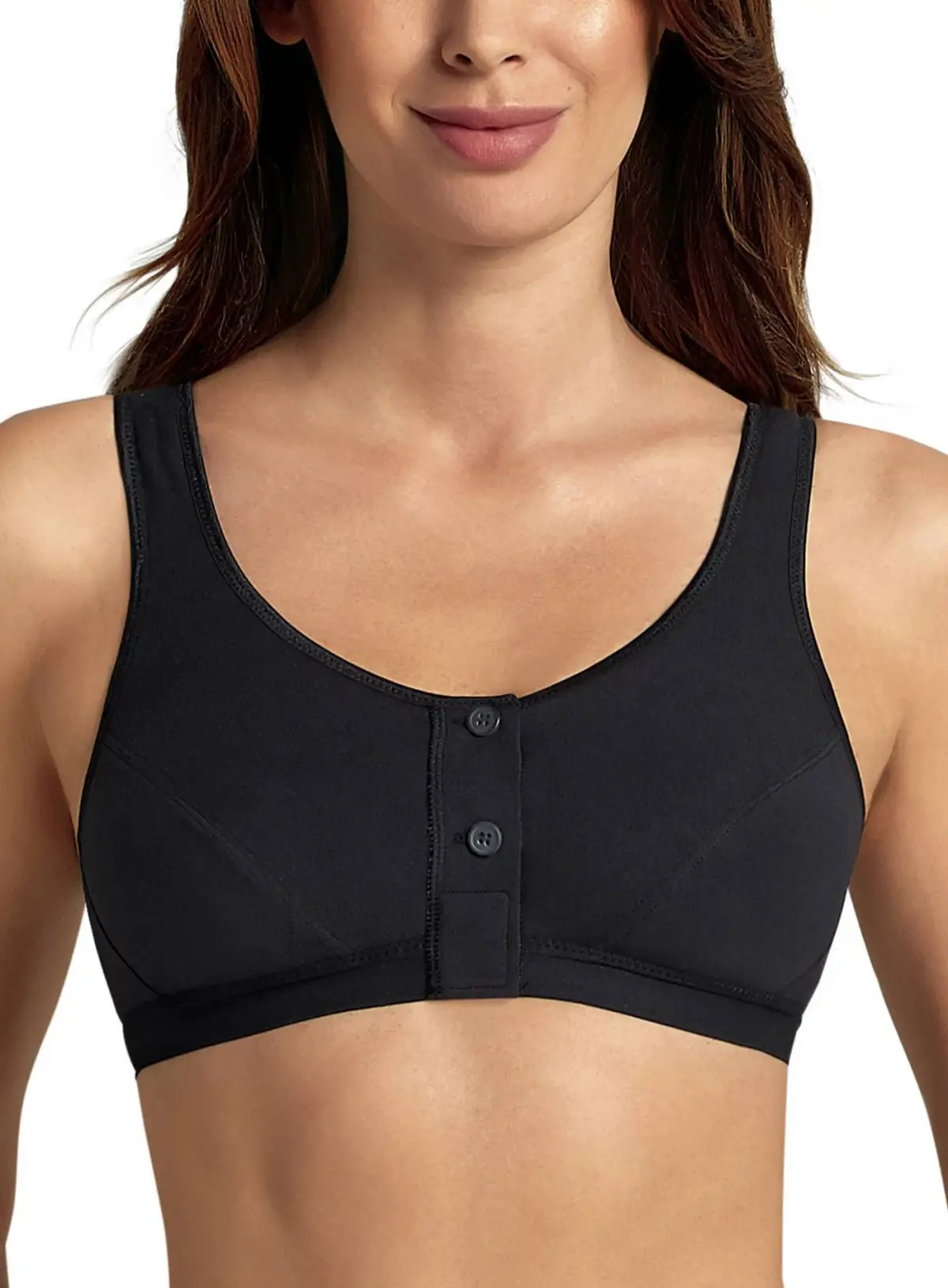 5315X Silikon Meme Protez Sütyeni (Siyah)