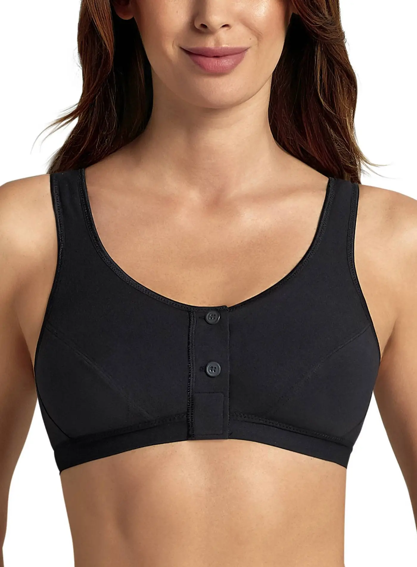 5315X Silikon Meme Protez Sütyeni (Siyah)