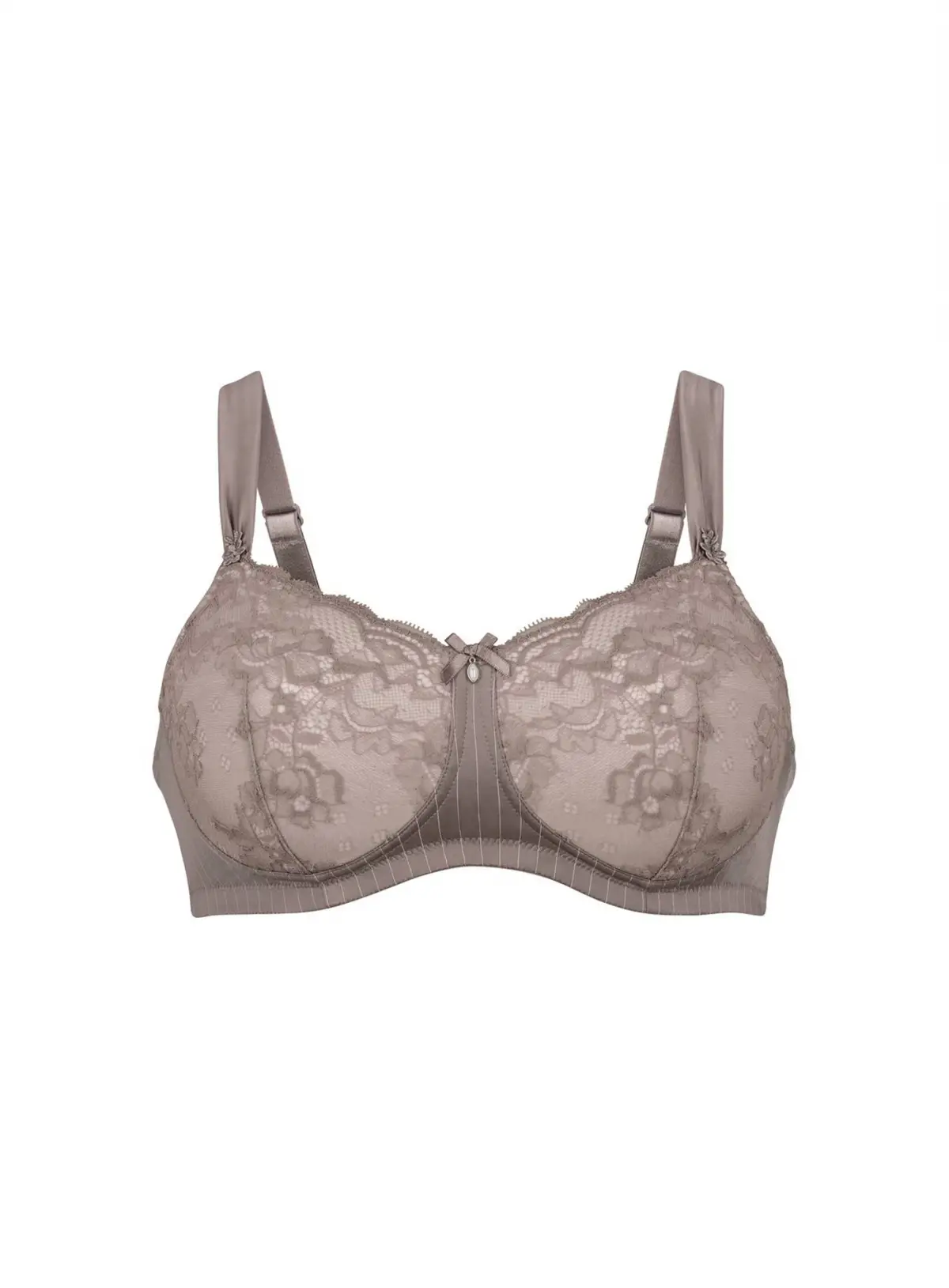 4705X Silikon Meme Protez Sütyeni (Bej-Kahve)