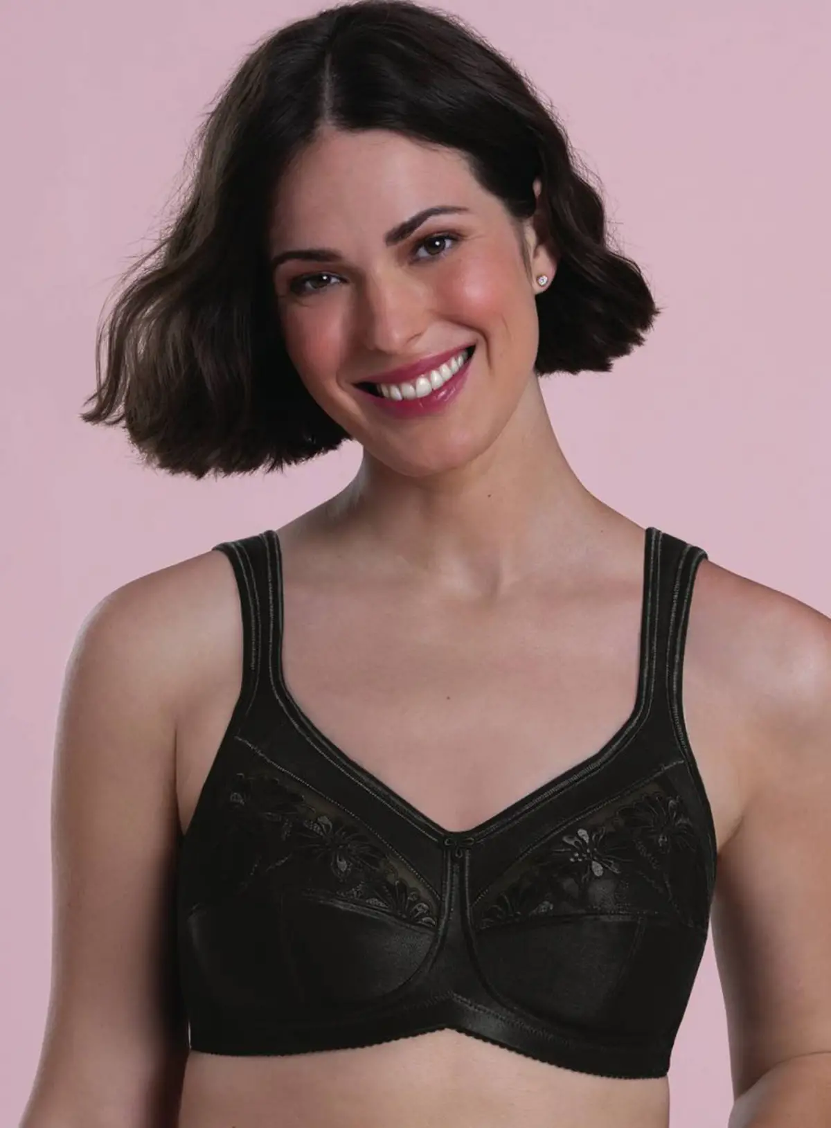 5349X SAFİNA Silikon Meme Protez Sütyeni (Siyah)