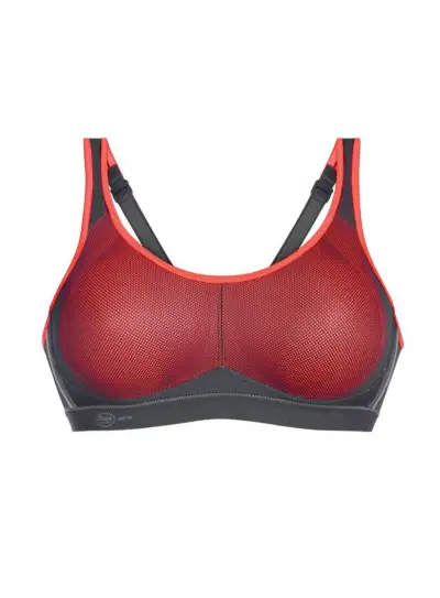 ANITA ACTIVE 5533X SPORCU SÜTYENİ (KIRMIZI-ANTRASİT)