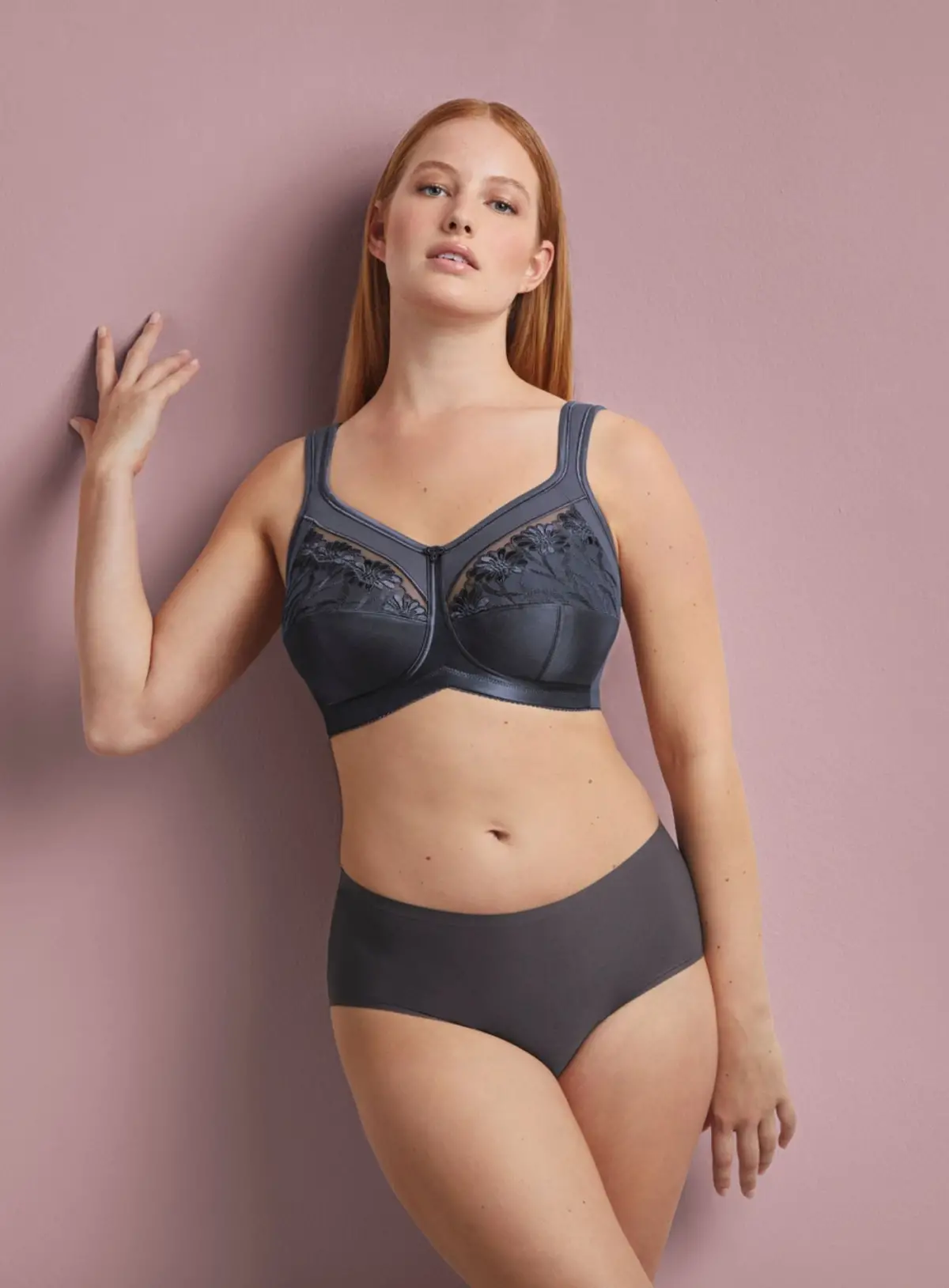 5349X SAFİNA Silikon Meme Protez Sütyeni (LACİVERT)