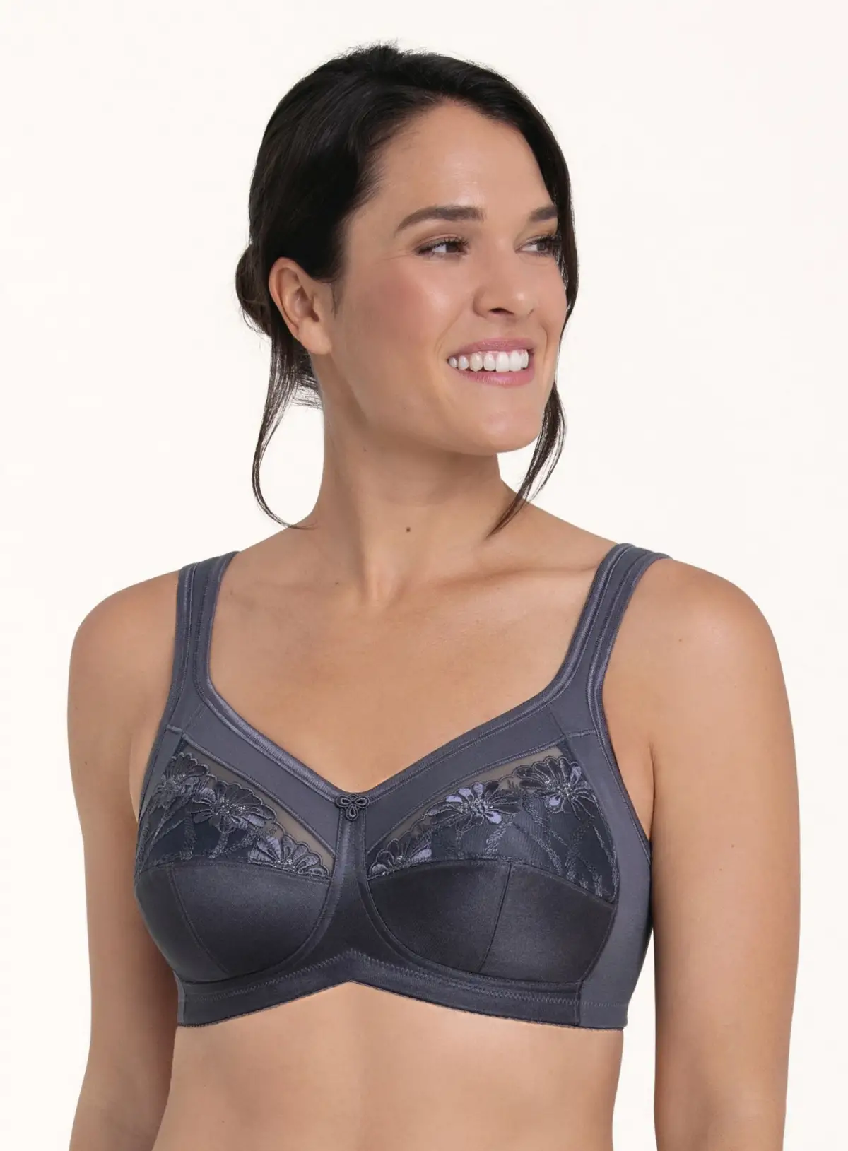 5349X SAFİNA Silikon Meme Protez Sütyeni (LACİVERT)