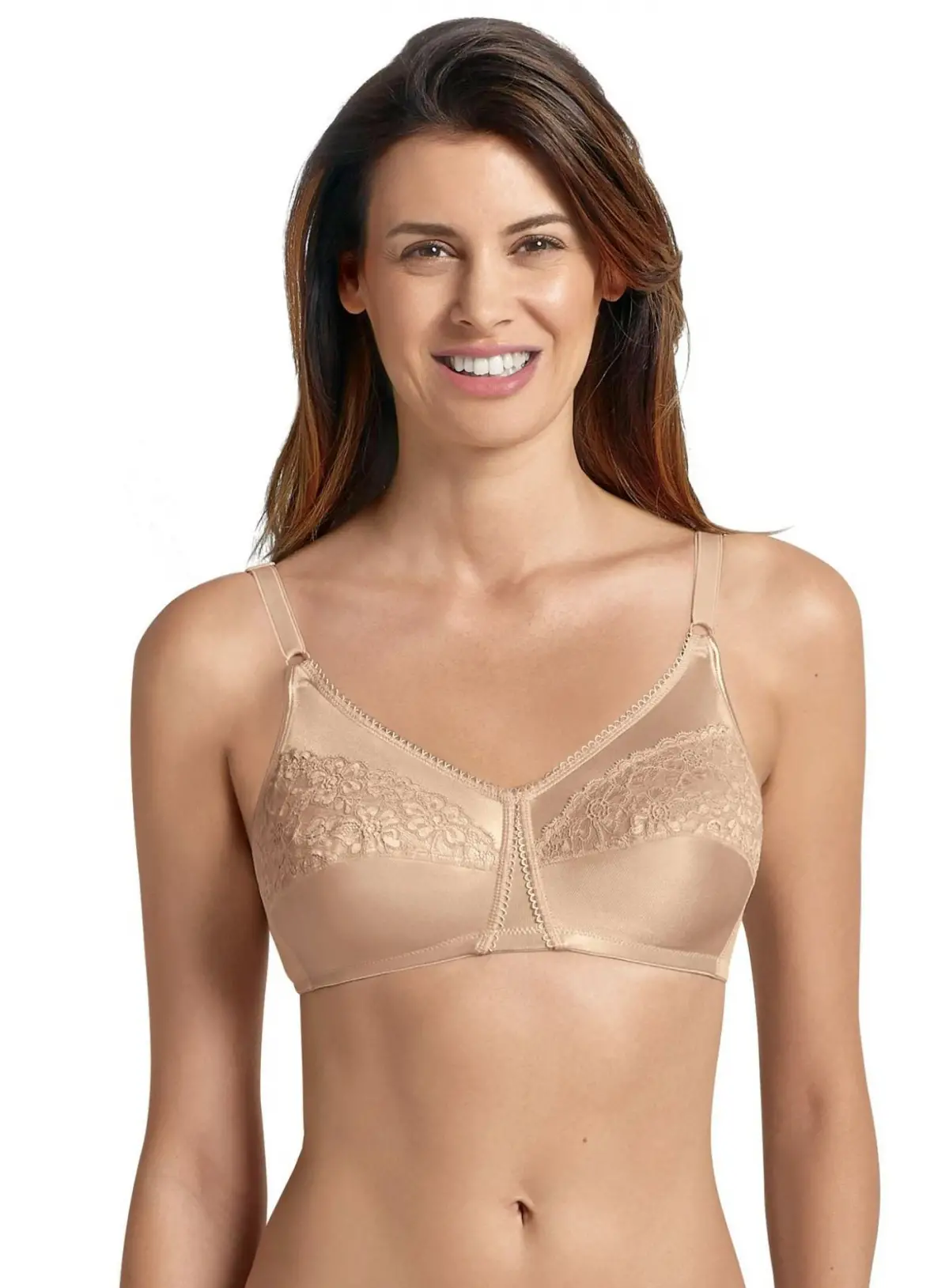 5398X Silikon Meme Protez Sütyeni (TEN RENGİ)