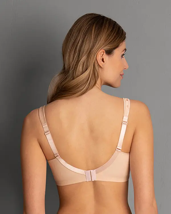 5752X Silikon Meme Protez Sütyeni (TOZ PEMBE)