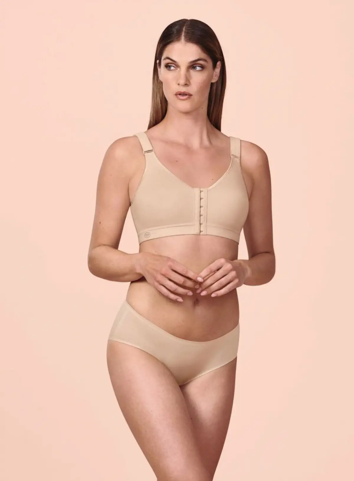 5523X Silikon Meme Protez Sütyeni (TEN RENGİ)