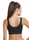 5523X Anita Active Önden Kapamalı Sporcu Sütyeni (Siyah)